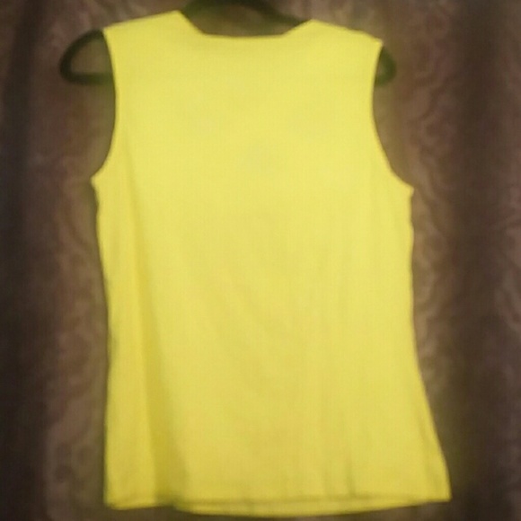 Armani Exchange- Yellow designer t-shirt - Picture 3 of 4